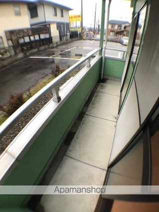サンライズ[2DK/45.12m2]のバルコニー