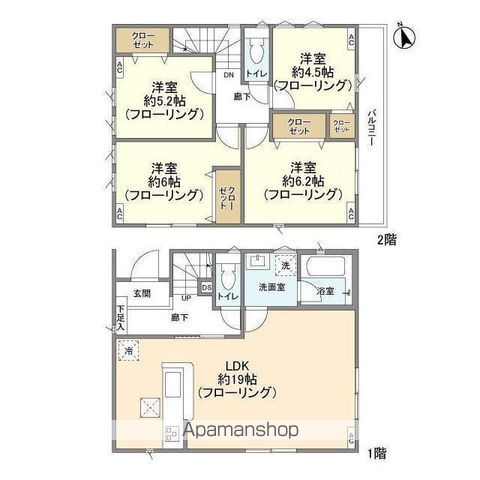 【ＫＯＬＥＴ府中矢崎町０３の間取り】