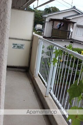 沖マンション[2DK/43.87m2]のバルコニー