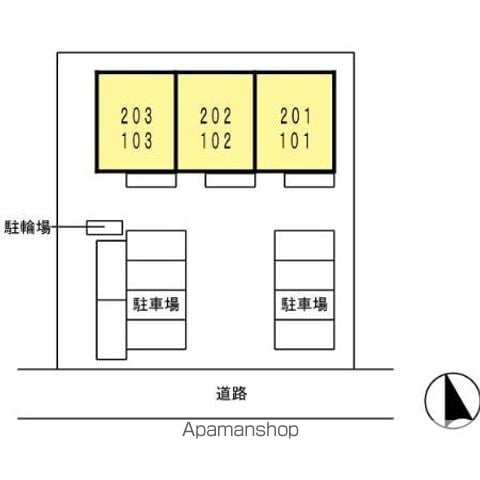 パークハイツ幸 101 ｜ 静岡県浜松市中央区幸３丁目1-33（賃貸アパート1LDK・1階・44.45㎡） その28