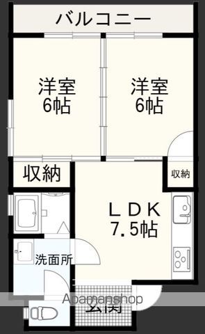 【和歌山市太田のマンションの間取り】