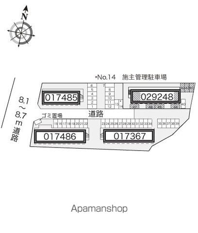 レオパレスＳＨＩＲＯＹＡＭＡⅥ 107 ｜ 神奈川県大和市下鶴間746-1（賃貸アパート1K・1階・19.87㎡） その11