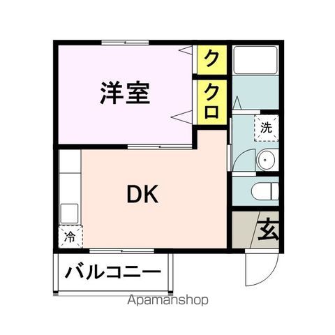 フローラ・Kの間取り写真