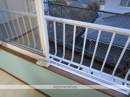 ブラウンハイム[1K/21.1m2]のバルコニー