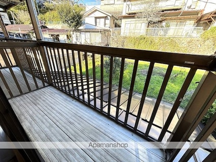 楯アパート[3K/48.6m2]のバルコニー