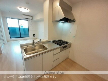 リヴィエール清武　Ⅱ[2LDK/56.08m2]のキッチン