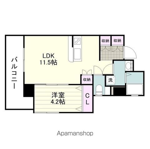グランビルド to Uの間取り写真