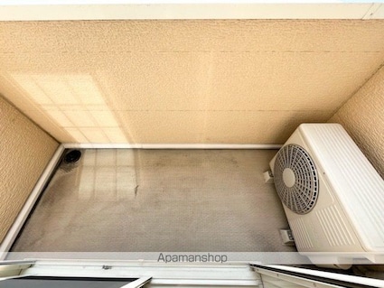 グリーン琥珀　Ⅱ[1LDK/43.1m2]のバルコニー