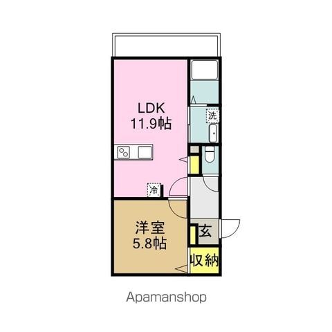 ハイブリッドメゾンの間取り写真