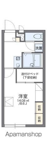 レオパレスSMILEの間取り写真