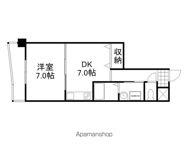 COCO中島田の間取り写真