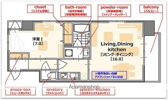 S−RESIDENCE淀屋橋の間取り写真