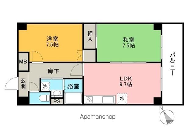 田部ビルの間取り写真