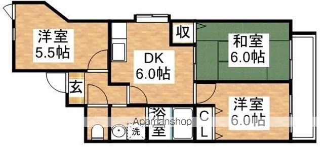 ジュネス堤の間取り写真