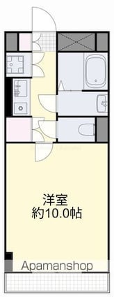 シティガーデンオオヤマ[1K/30m2]の間取図