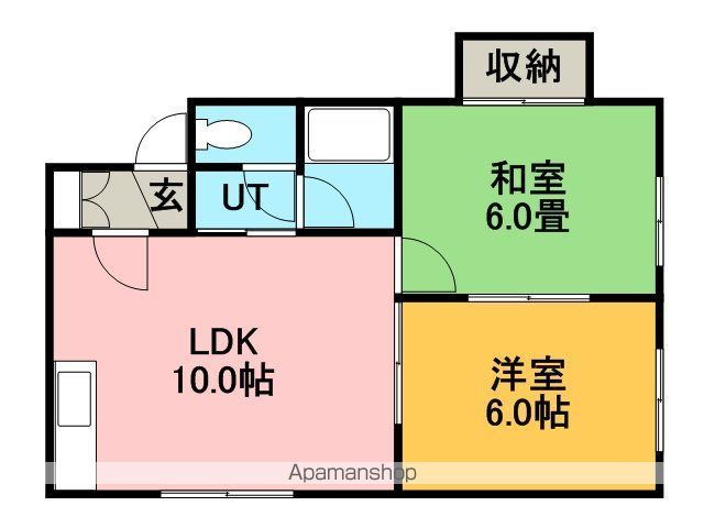ウィング112の間取り写真