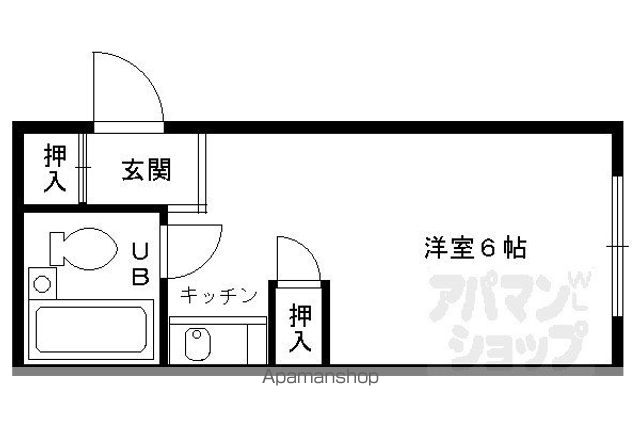 シャトレ花園の間取り写真