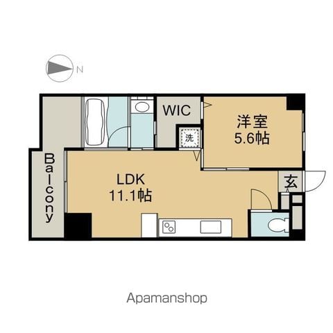 IZ−RESIDENCEの間取り写真
