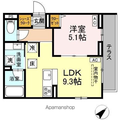ジェルベーラ東柏ケ谷の間取り写真