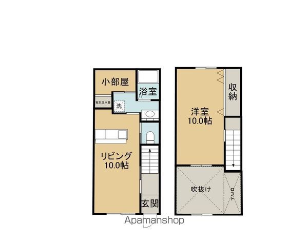 高山市 2階建 築26年の間取り写真
