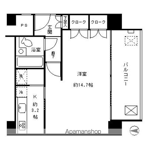 リバー&タワーの間取り写真
