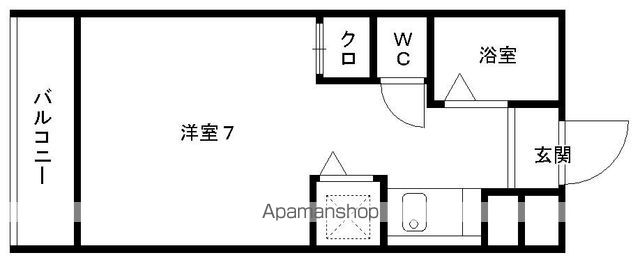 【エルビス小笹Ａの間取り】