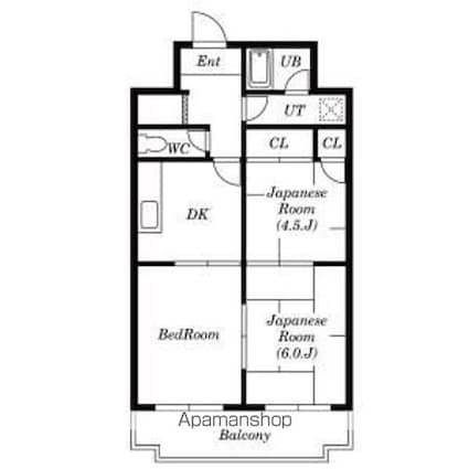 スカイベル[3DK/50.01m2]の間取図