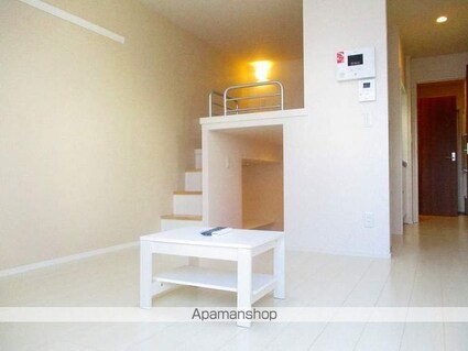 ミランダＧＲＡＮＤＥＵＲ　Ⅱ[1R/26.08m2]のリビング・居間