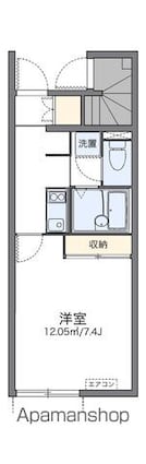 レオネクストジョリーメゾン[1K/23.61m2]の間取図
