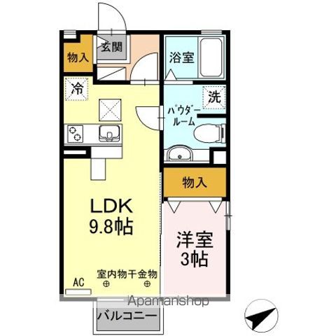 リヴェールIIの間取り写真