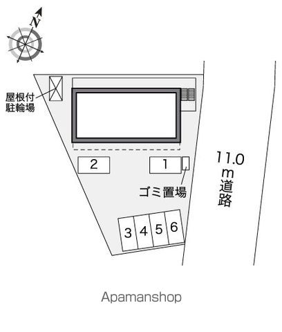 レオパレスピーコック 302 ｜ 静岡県浜松市中央区三島町1774-1（賃貸マンション1K・3階・20.81㎡） その14