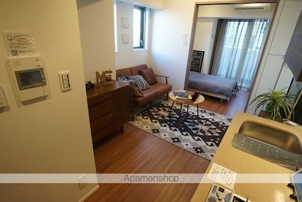 ザ・パークハビオ新宿[1DK/31.68m2]のリビング・居間