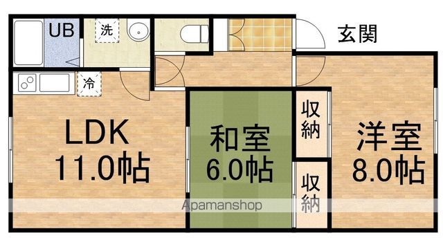クリスタルパレス水晶宮の間取り写真