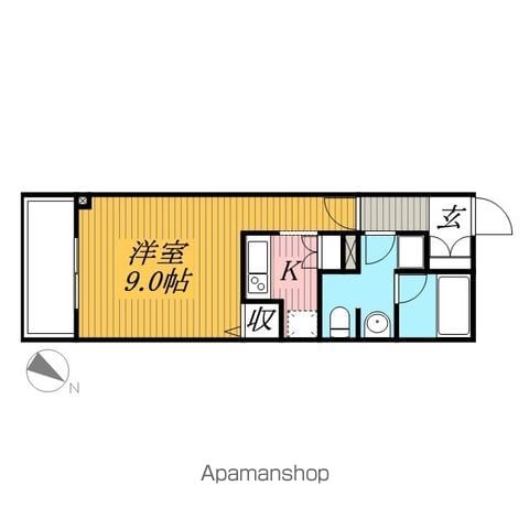 アリーム稲毛海岸の間取り