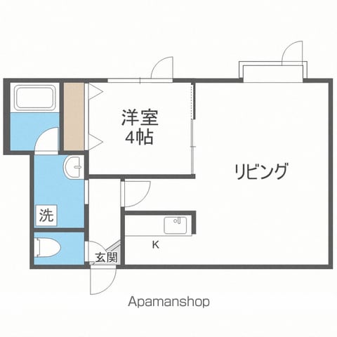 モントレ表参道の間取り写真