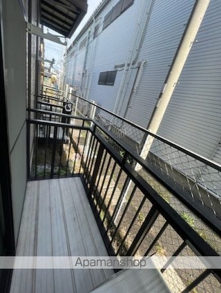 カツハイツ壱番館[1K/25.03m2]のバルコニー