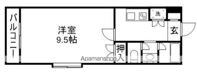パレス河原町の間取り写真