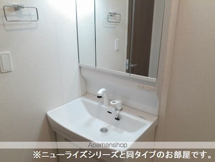 パークコートひたちなかＷⅡ[1LDK/50.05m2]の洗面所