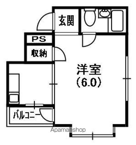 パーソナル18番館の間取り写真