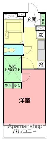レオパレスヒルトップ 壱番館の間取り写真