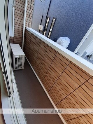 プラシード[1R/32.94m2]のバルコニー