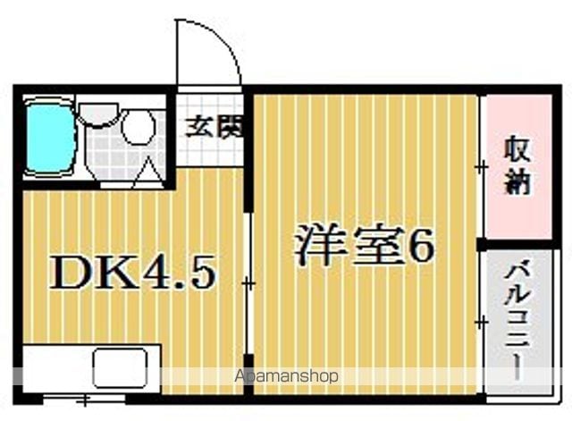 リバーヒル長居の間取り写真