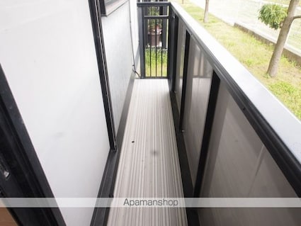 サンガーデンＨＩＲＡＢＡＹＡＳＨＩ[2DK/39.75m2]のバルコニー