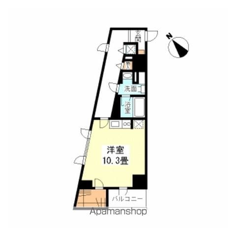 TKフラッツ渋谷の間取り写真