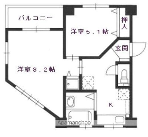 カルム厚生町の間取り写真