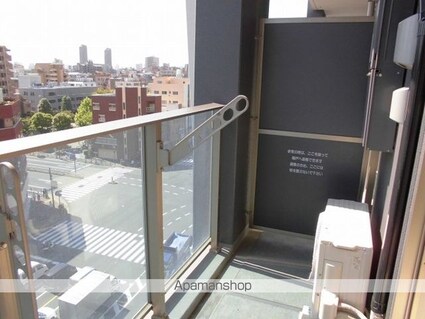 Ｒｉｓｉｎｇ　Ｐｌａｃｅ　Ｋａｍｅｉｄｏ[1K/26.25m2]のバルコニー