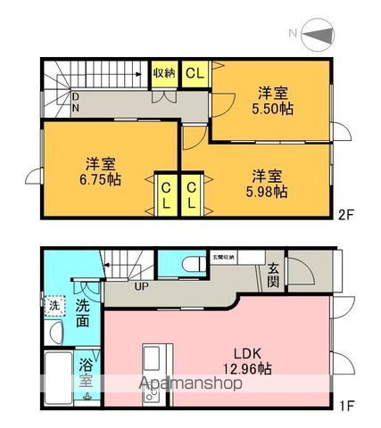 TASSO医大南B棟の間取り写真