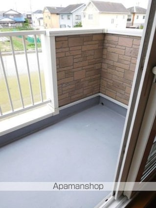 ブリーゼ　イズミ　Ａ棟[2LDK/57.22m2]のバルコニー