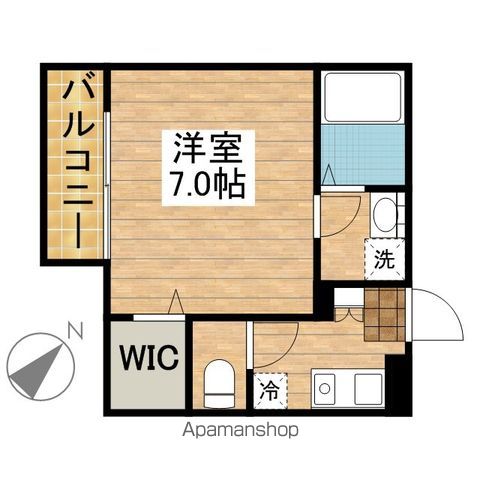 カメリアの間取り写真