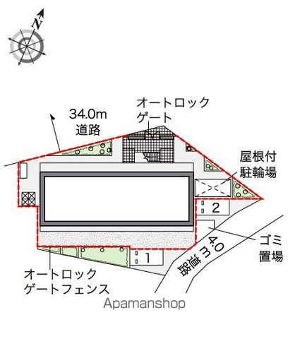 レオパレスＡＮＧＥＬ柏 202 ｜ 千葉県柏市あけぼの２丁目3-22（賃貸マンション1K・2階・19.87㎡） その14